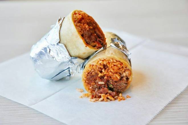 Super Steak Roja Burrito