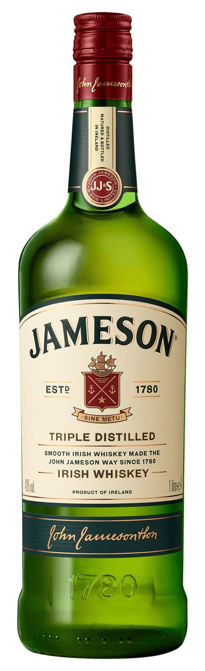 Jameson Irish Whiskey 1Litre