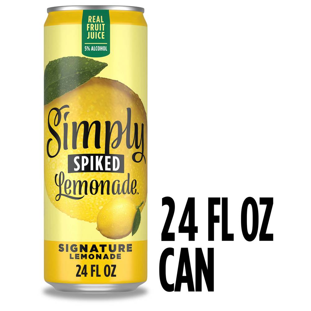 Simply Spiked Signature Hard Lemonade Beer (24 fl oz)