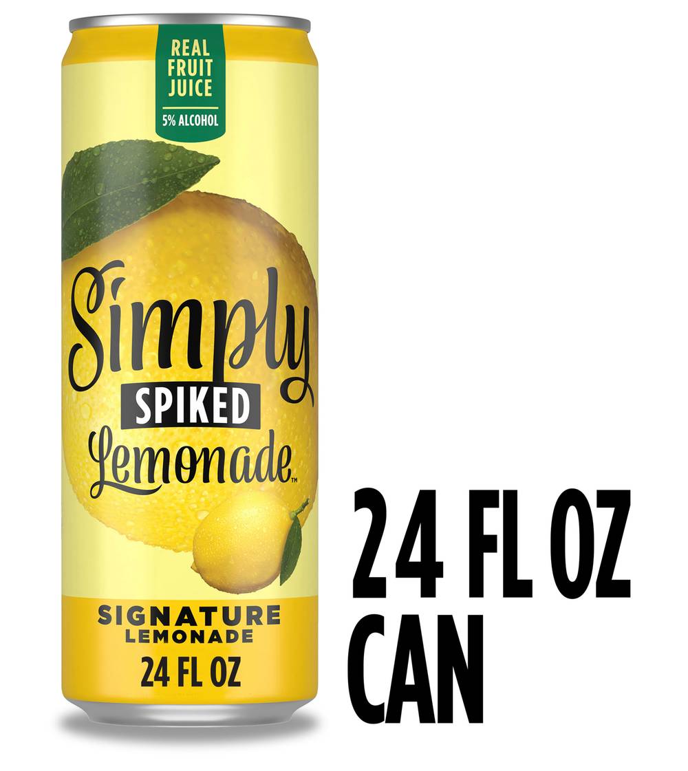 Simply Spiked Signature Hard Lemonade Beer (24 fl oz)