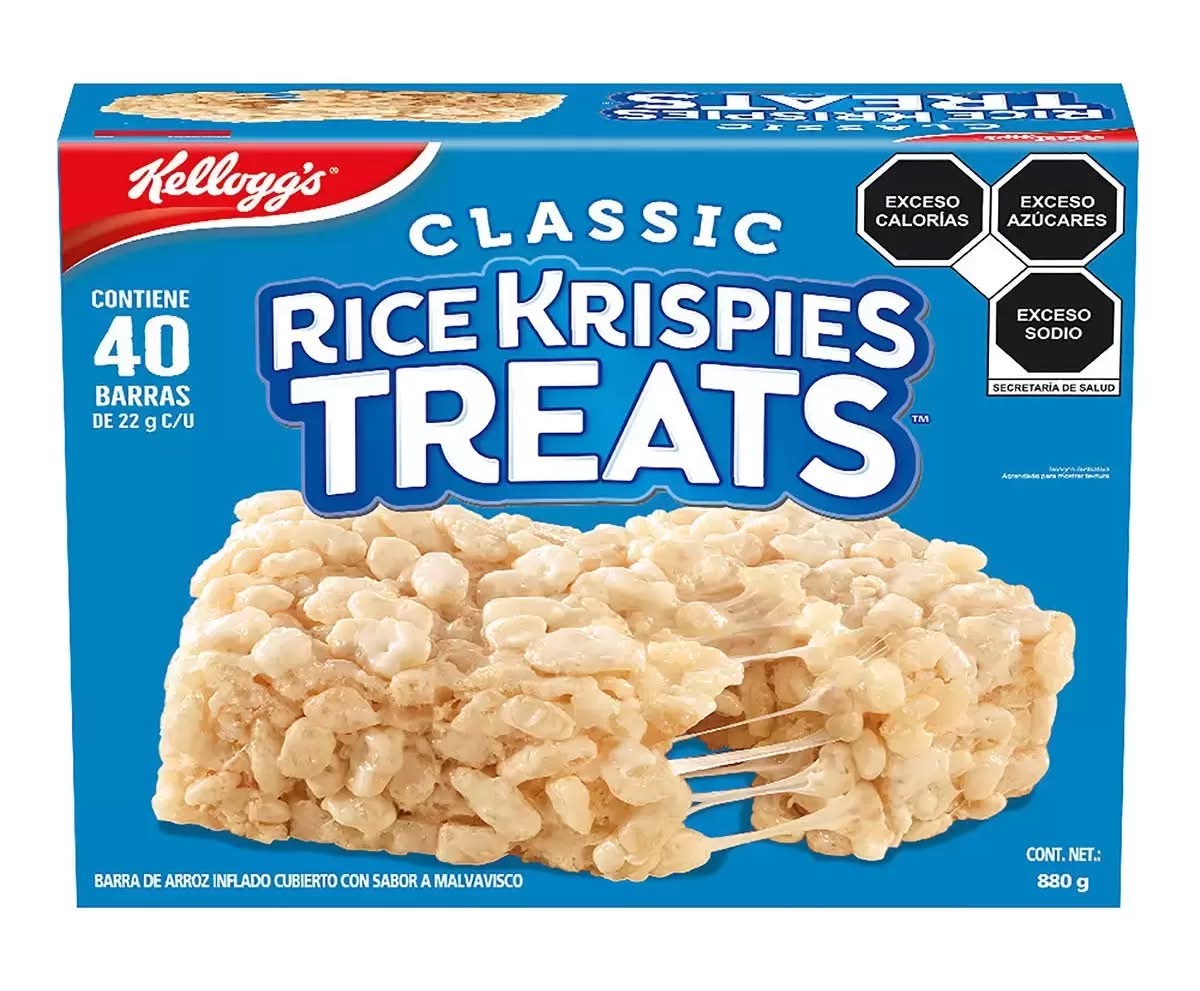 Kellogg's · Barras de arroz inflado, malvavisco (40 x 22 g)