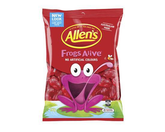 Allen's Frogs Alive 190g
