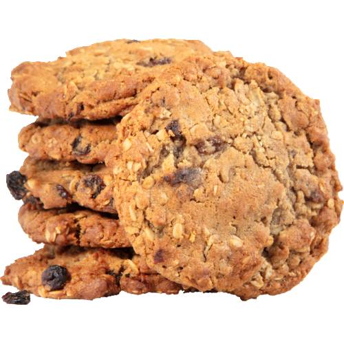 Sprouts Fresh Baked Large VEgan Oatmeal Raisin Cookies - 6 Pack