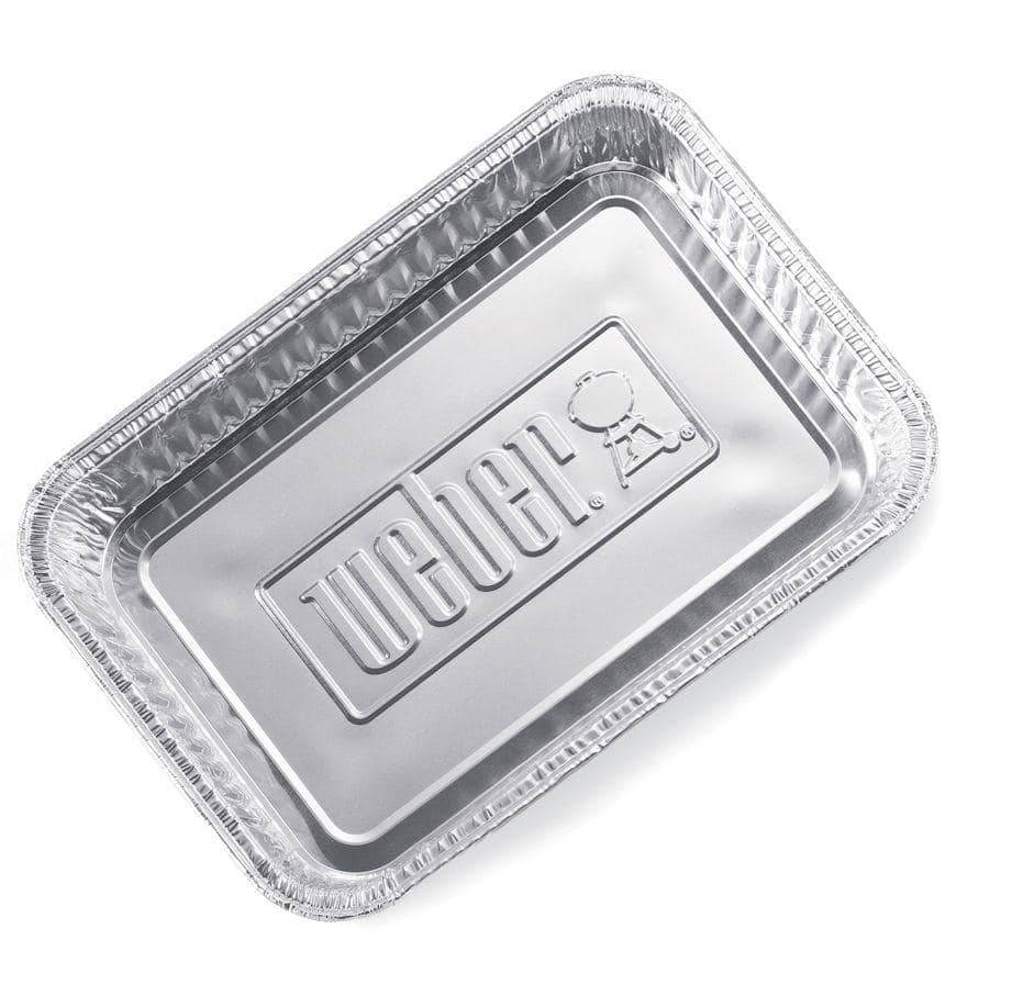 Weber Grill Drip Pans, 8.5 In x 6 In (10 ct)