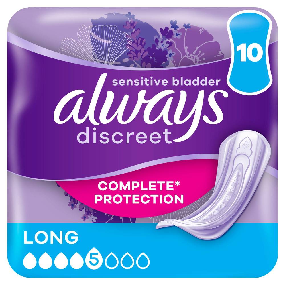Always Discreet long Pads Lx10