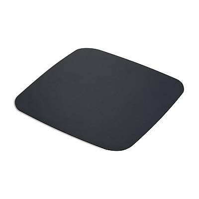 Staples Ultrathin Mouse Pad, 0.1H x 8.25W x 8.25D, Black