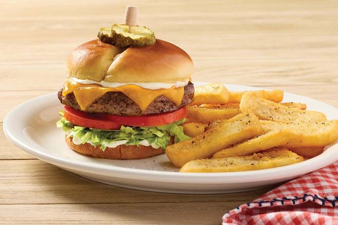 Barrel Cheeseburger*