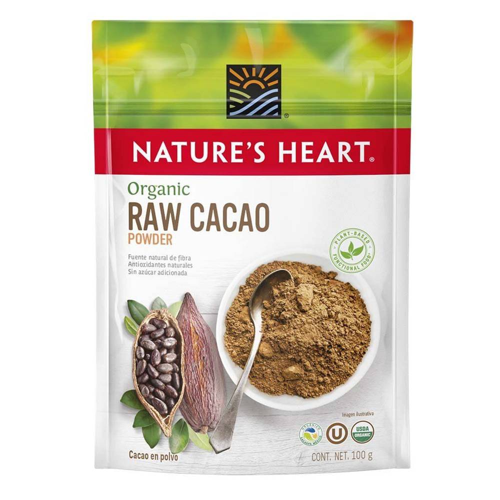 Nature's heart cacao en polvo (pouch 100 g)