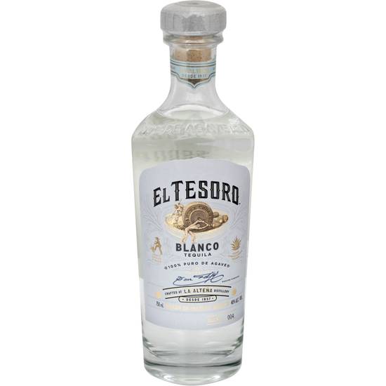 El Tesoro Blanco Tequila (750 ml)