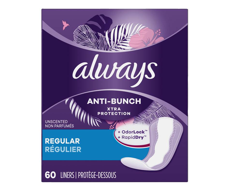 Always anti bunch xtra protection protège slips régulier (60 unités) (female)