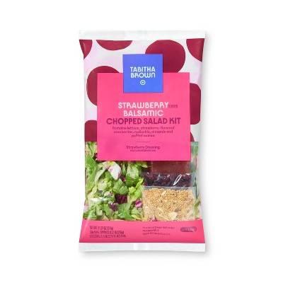 Tabitha Brown for Target Balsamic Chopped Salad Kit, Strawberry (11.05 oz)