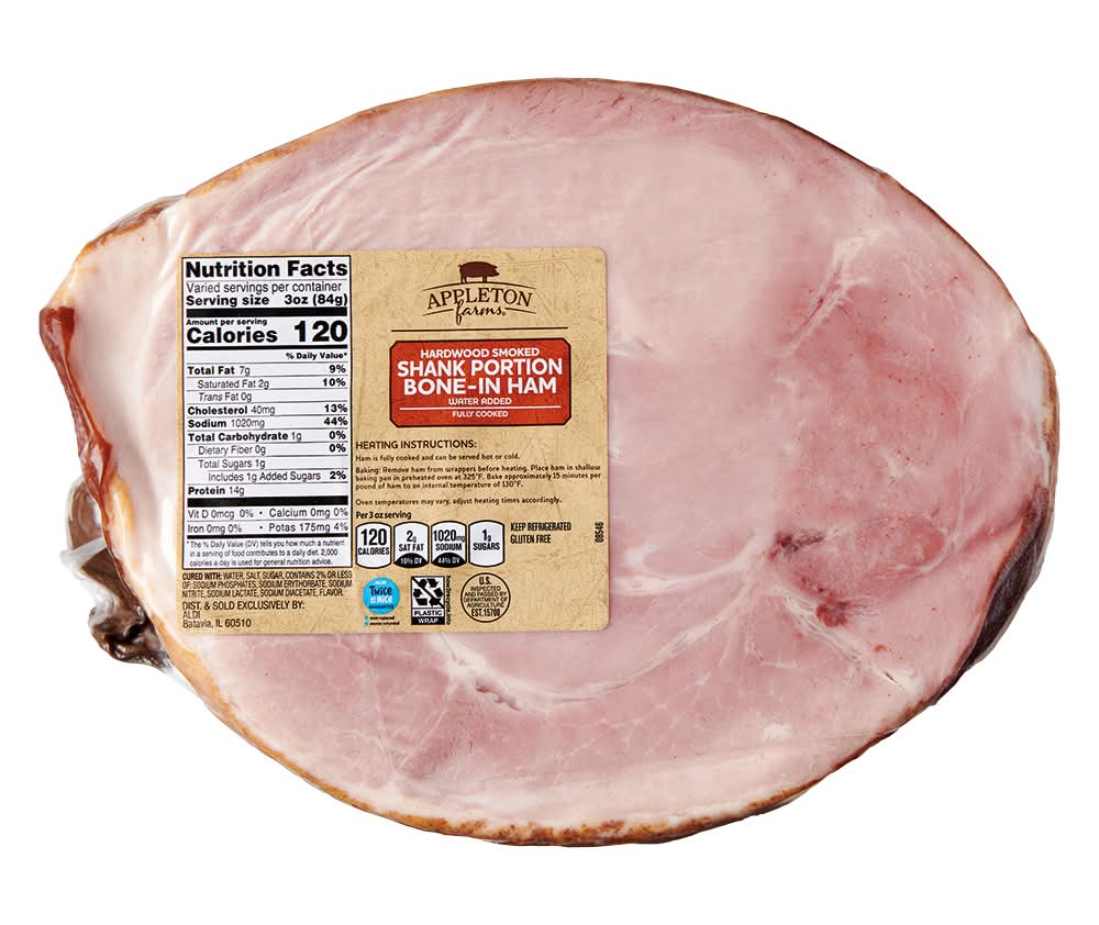 Appleton Farms Smoked Ham Shank Portion