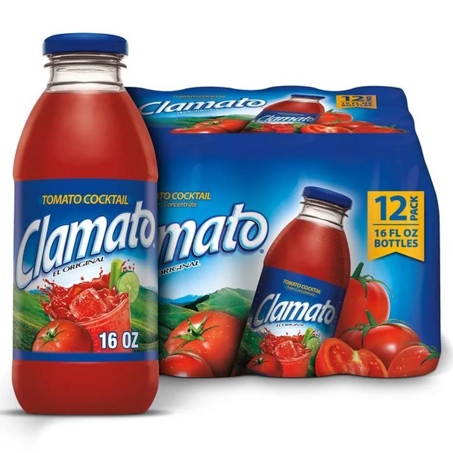 Clamato Tomato Cocktail El Original Juice (16 Fl oz)