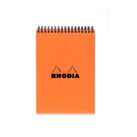 Rhodia - Bloc reliure intégrale microperforé petits carreaux 14.8x21cm 160 pages