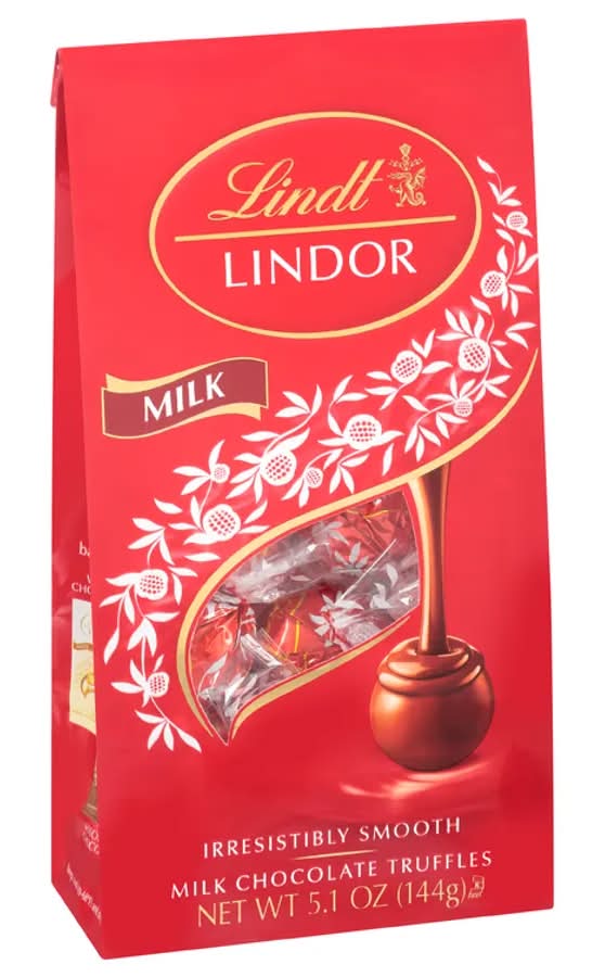 Lindt Lindor Milk Chocolate Truffles