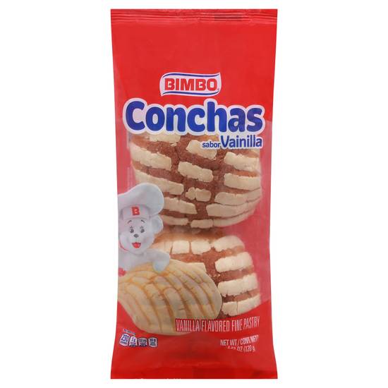 Bimbo Conchas Vanilla Fine Pastry (4.2oz bag)