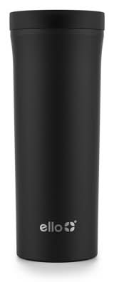 Ello Stainless Steel Travel Mug, Black