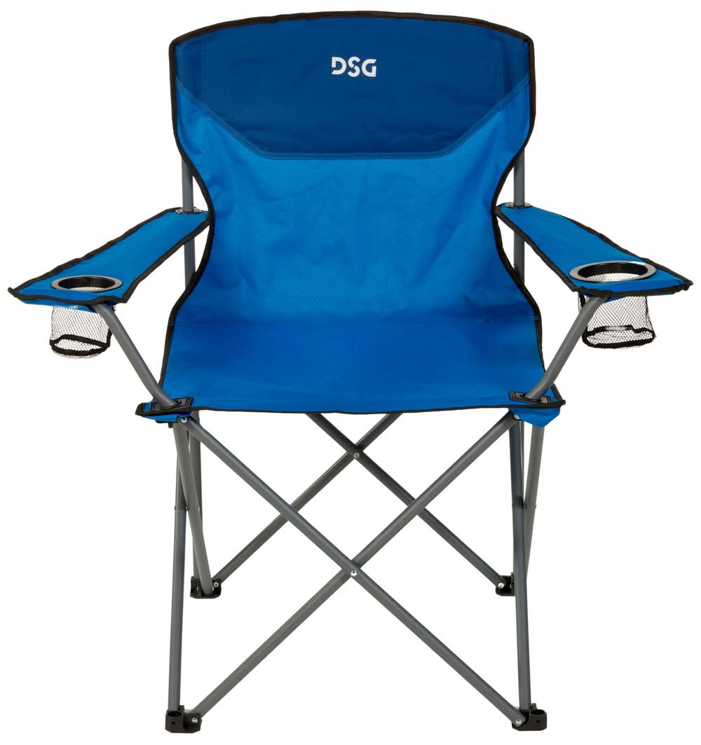 DSG Oversized Folding Chair, Royal Blue
