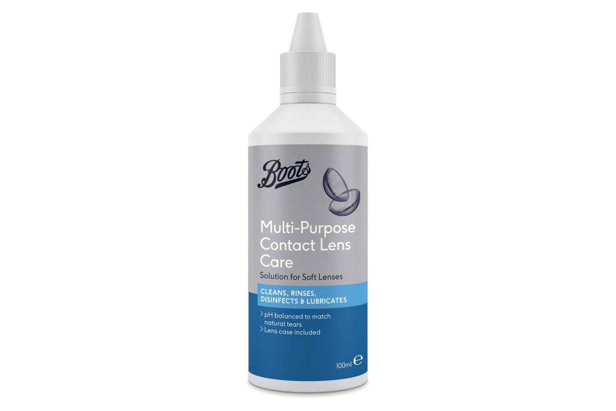 Boots Multi-Purpose Contact Lens Care Solution For Soft Lenses - 100ml Travel Pack