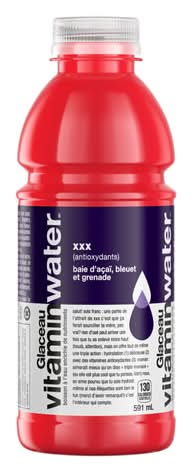 Vitaminwater eau enrichie en nutriments - nutrient enhanced water (591 ml) (assorti)