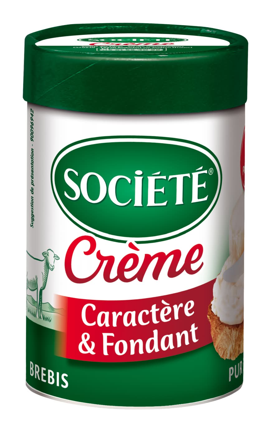 Société - Fromage de brebis à la crème à tartiner (100g)