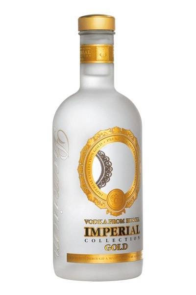 Vodka impérial collection gold 50cl - Vodka Russe - Oeuf de Fabergé  spécialiste des Produits Russe d' exception.