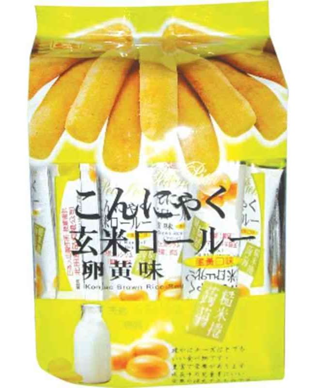 北田蒟蒻糙米捲160g(蛋黃) <160g克 x 1 x 1Bag袋>