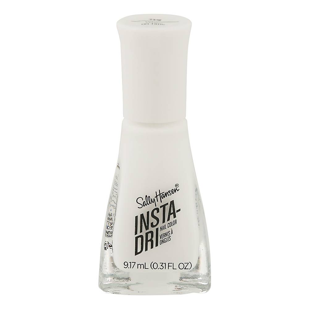 Sally Hansen Insta-Dri White on Time 113 Nail Color