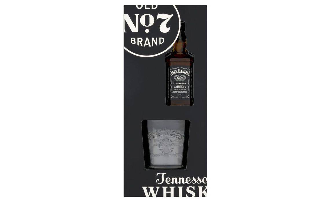 Jack Daniel's No 7 5cl And Kemper Rocks Glass Gift Set (393651)