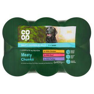 Co-op Meaty Chunks in Jelly Selection +1 Years 6 x 400g