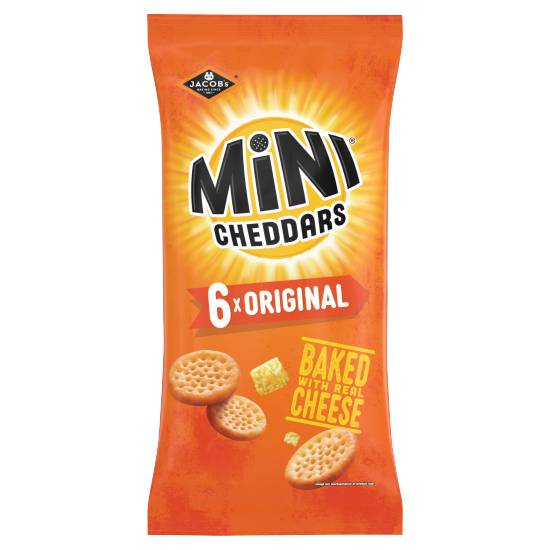 Jacob's Original Mini Cheddars (6 pack)