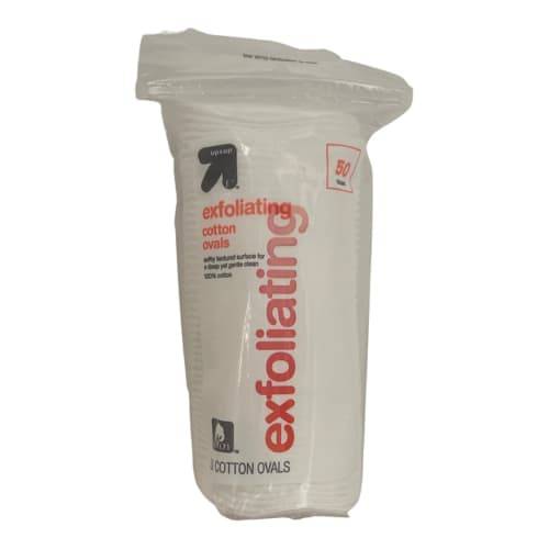 Exfoliating Cotton Ovals - 50ct - up & up™