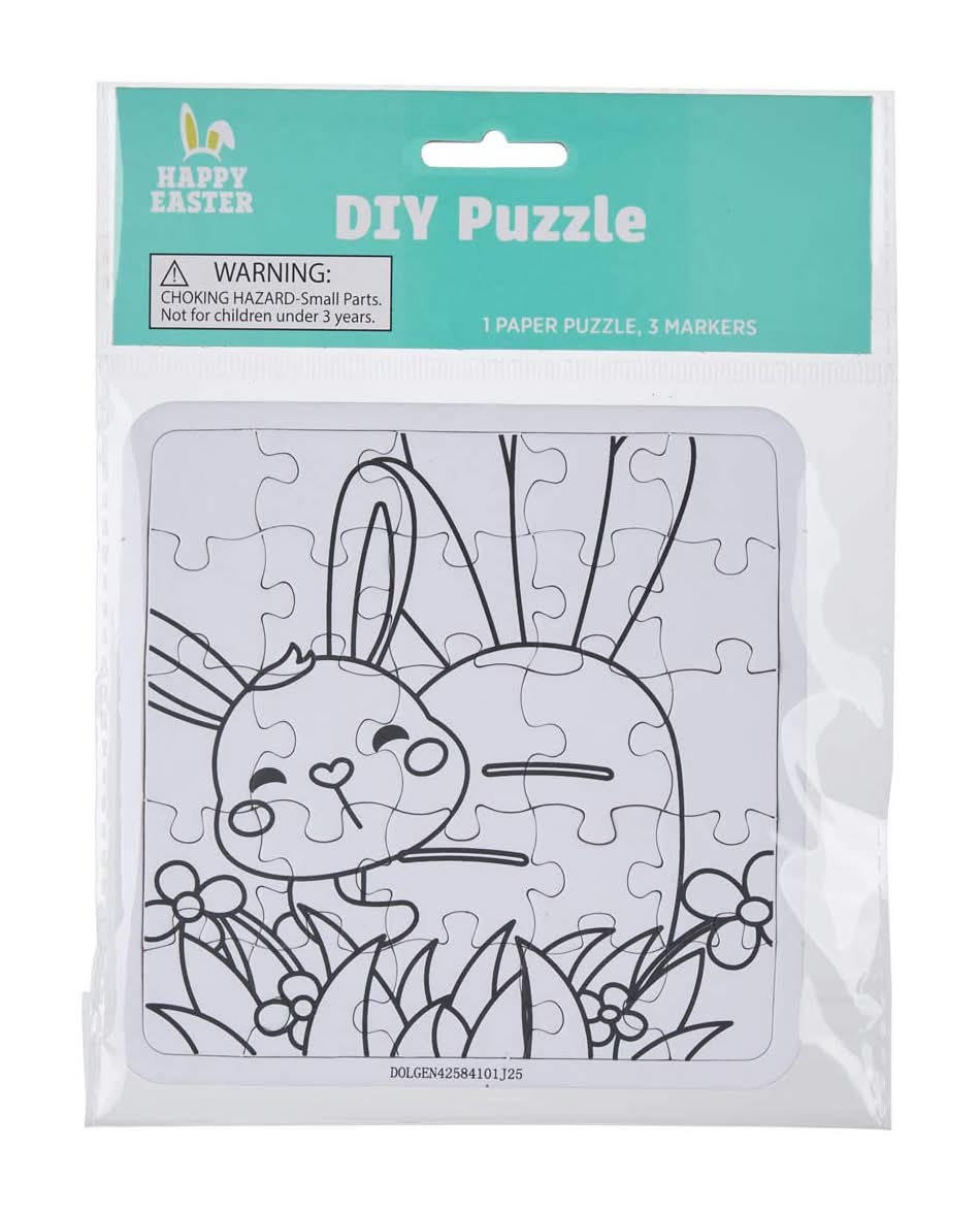 Happy Easter Diy Puzzle Kit Assorted
