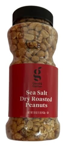 Good & Gather Dry Roasted Peanuts, Sea Salt (16 oz)