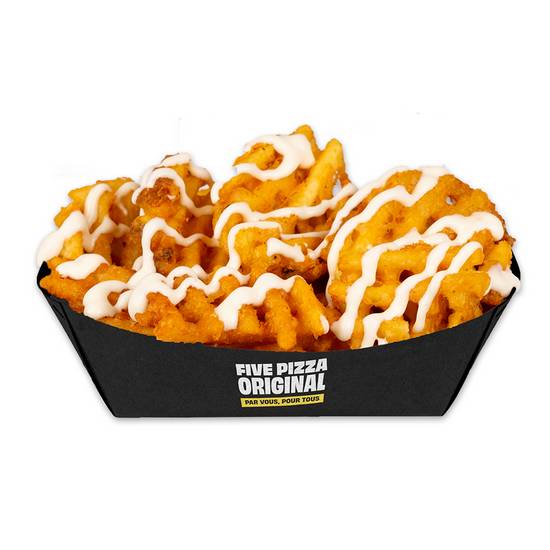 FIVE FRIES + SAUCE FROMAGERE
