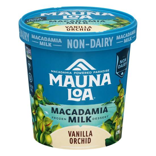 Mauna Loa Macadamia Milk Vanilla Orchid Frozen Dessert (1 pint)