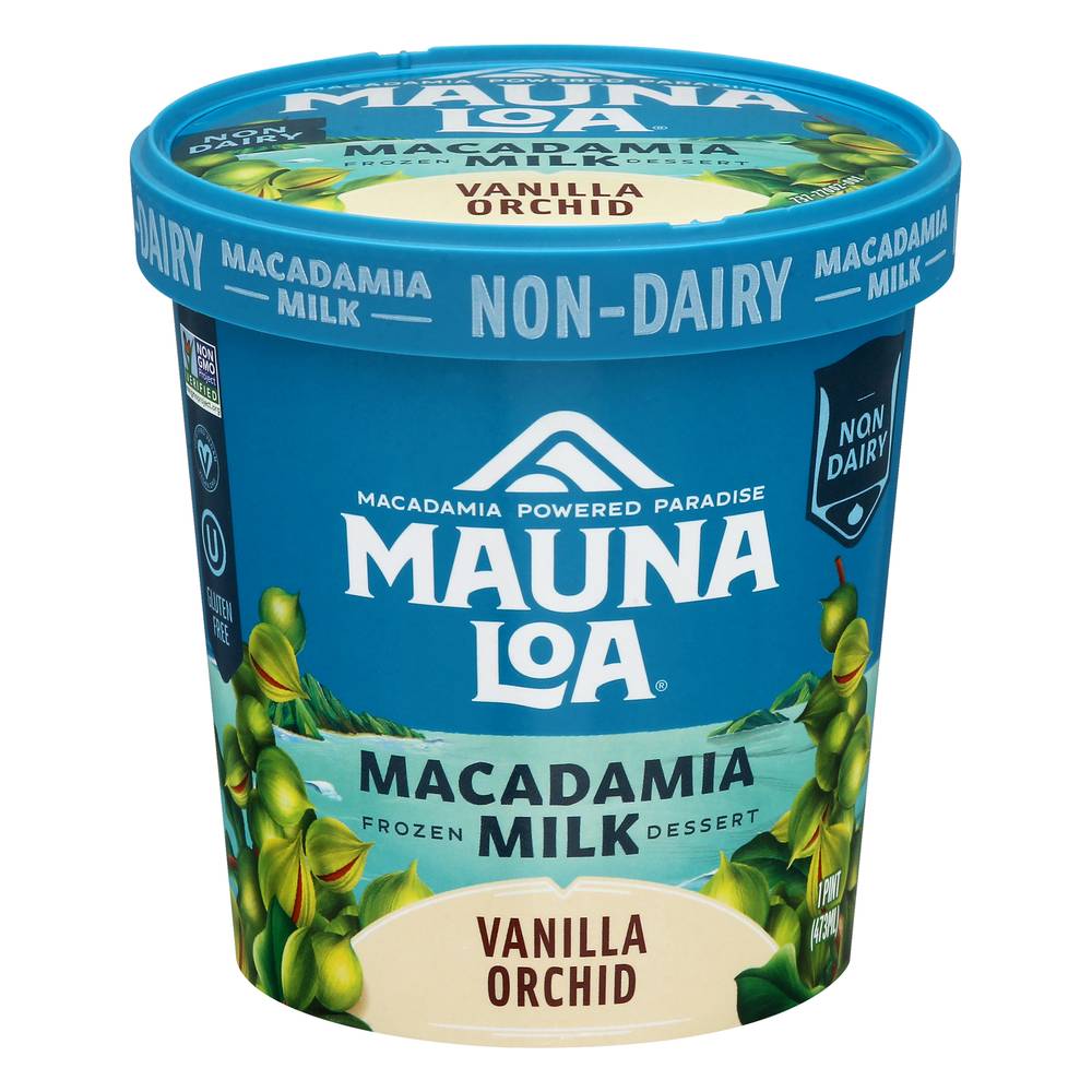 Mauna Loa Macadamia Milk Frozen Dessert, Vanilla Orchid (1.04 lbs)