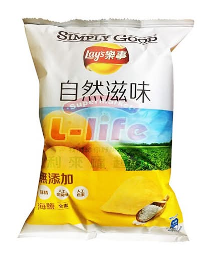 Lay’s樂事 自然滋味洋芋片 - 海鹽口味 (49 g)