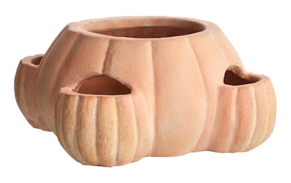 Pumpkin Strawberry Planter, 6"
