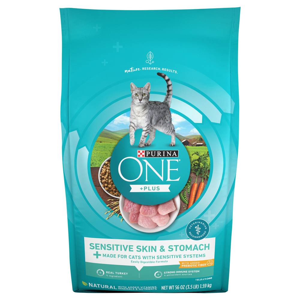 Purina One Sensitive Systems Natural Cat Food (56 oz)