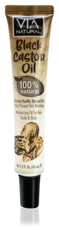 Via Natural Black Castor Oil Hair & Scalp Treatment (1.5 fl oz)
