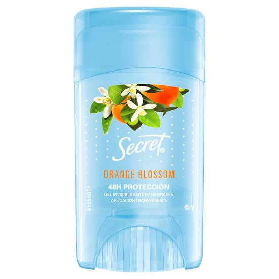 Secret desdorante roll-on em gel orange blossom (45g)