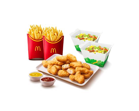 おもいっきりポテナゲ＋選べる2品 Potenage XL ＋2 choices