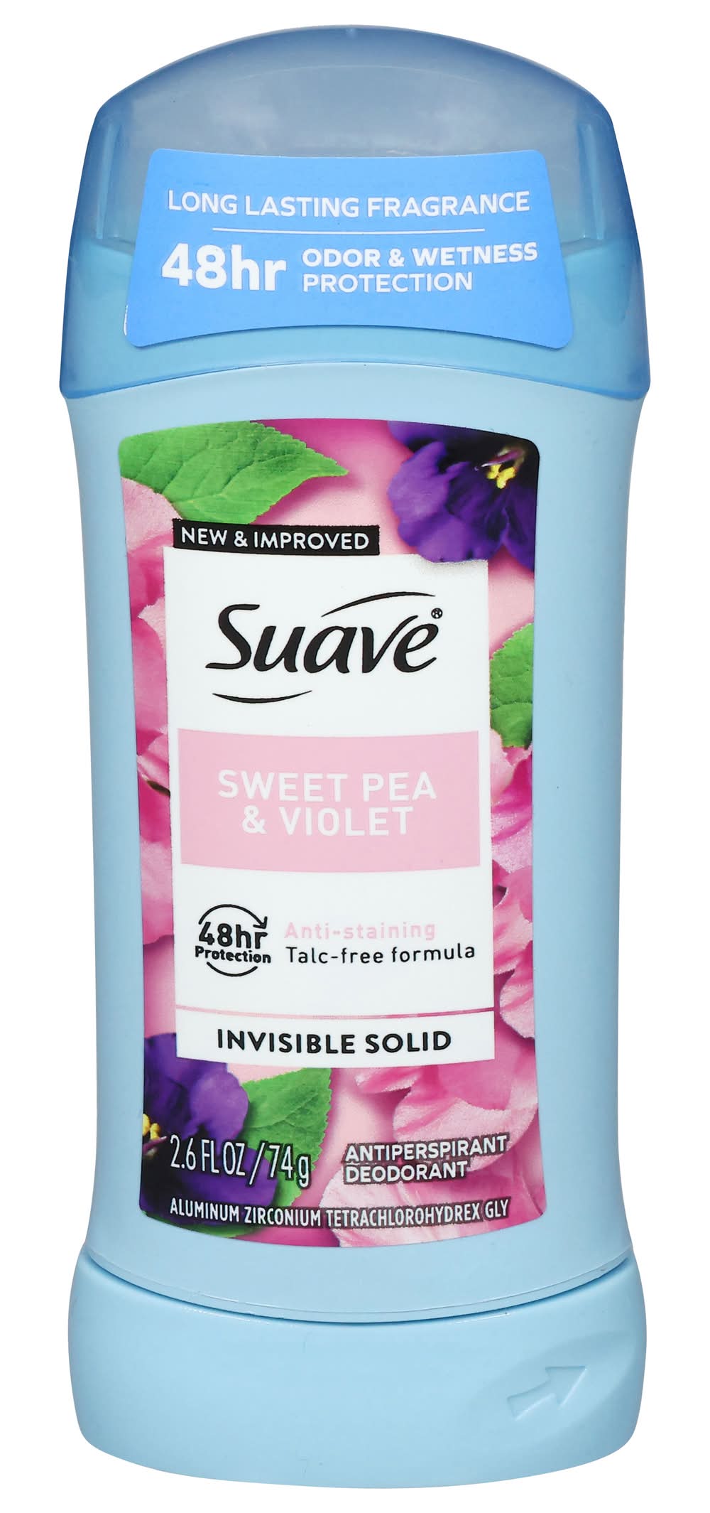 Suave Antiperspirant Deodorant, Sweet Pea-Violet (2.6 fl oz)