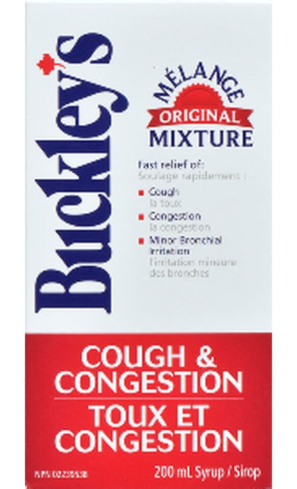 Buckley's Original Mixture Cough Congestion Syrup (200 ml)