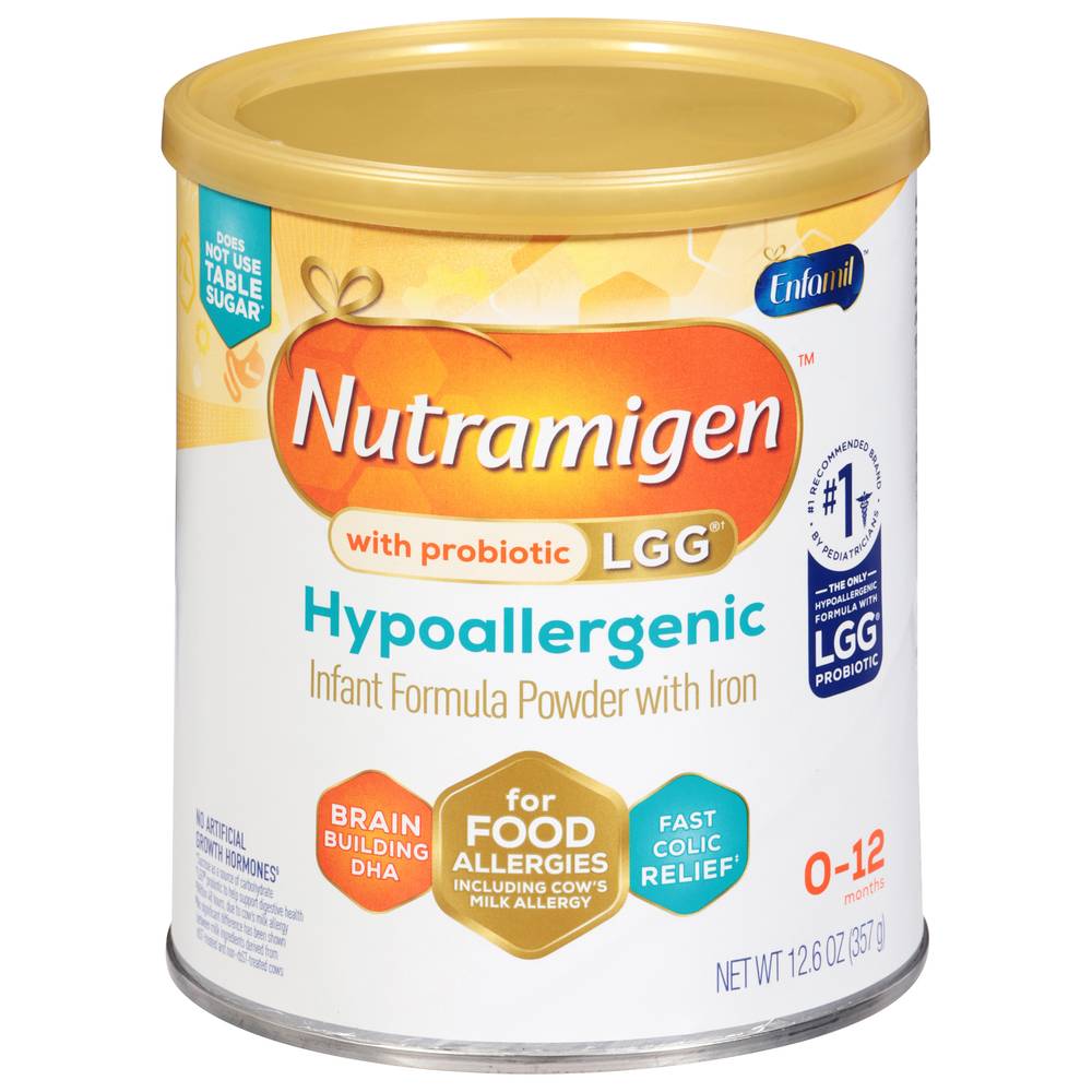 Nutramigen Hypoallergenic Infant Formula Powder With Iron (12.6 oz)