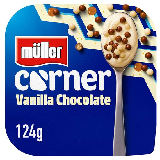 Muller Corner Vanilla Yogurt with Chocolate Balls