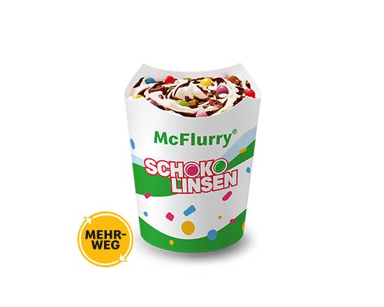 McFlurry® Original Schokolinsen Schoko-Sauce Mehrweg