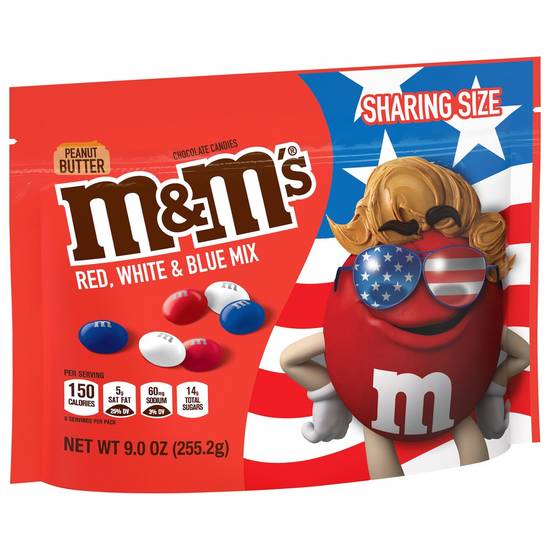 M&M's Red White & Blue Mix Chocolate Candies
