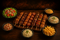 the BBQ house (18 N Dollins Ave)